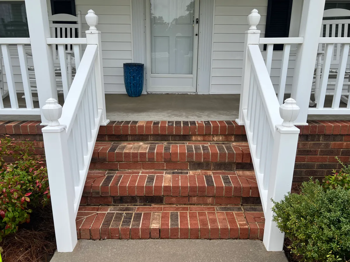 Porch Cleaning after