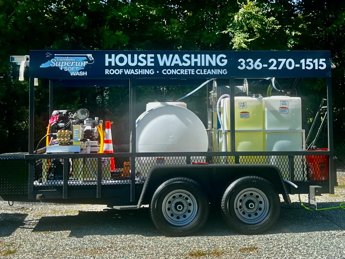 Professional exterior cleaning in Central North Carolina